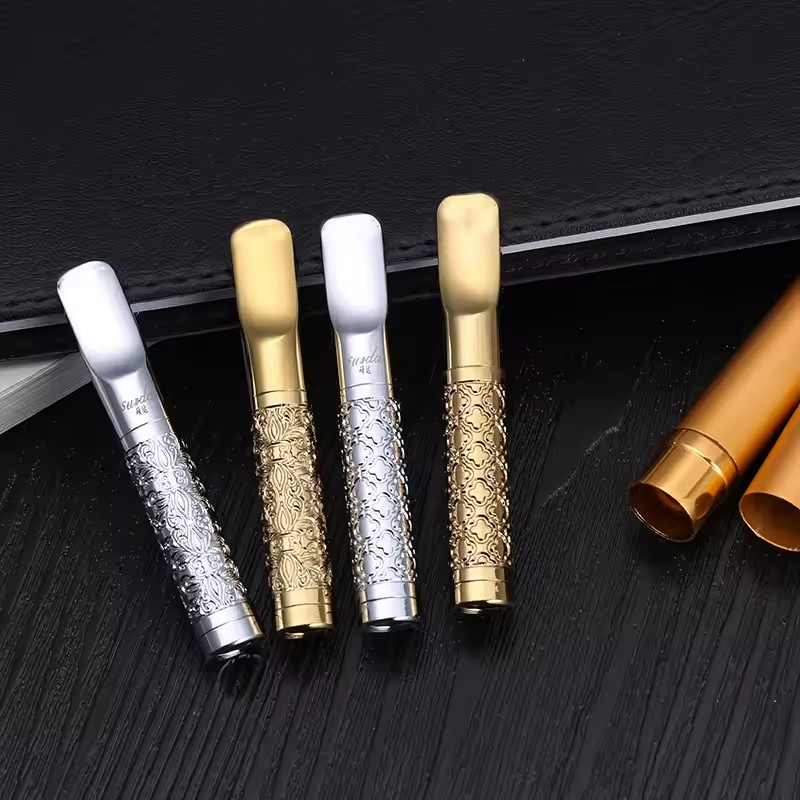 Smoking & Vaping Accessories - Boquilla Universal para Cigarrillos de Aleación,