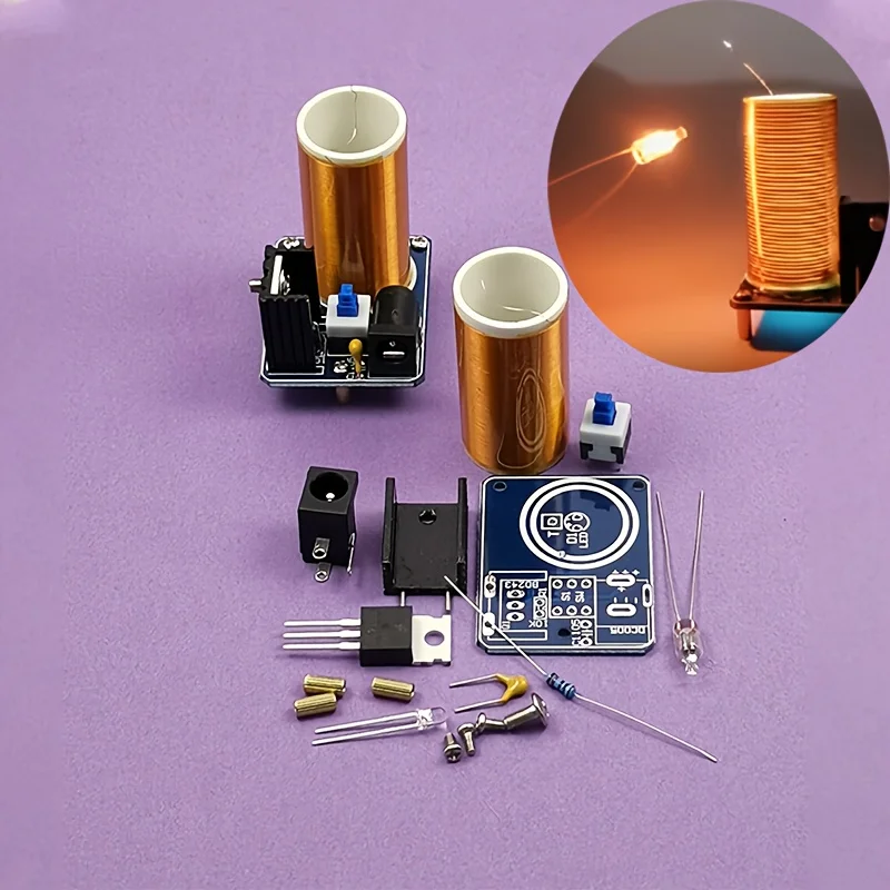 Coil Building Kit - Mini Kit de bobina Tesla BD243,