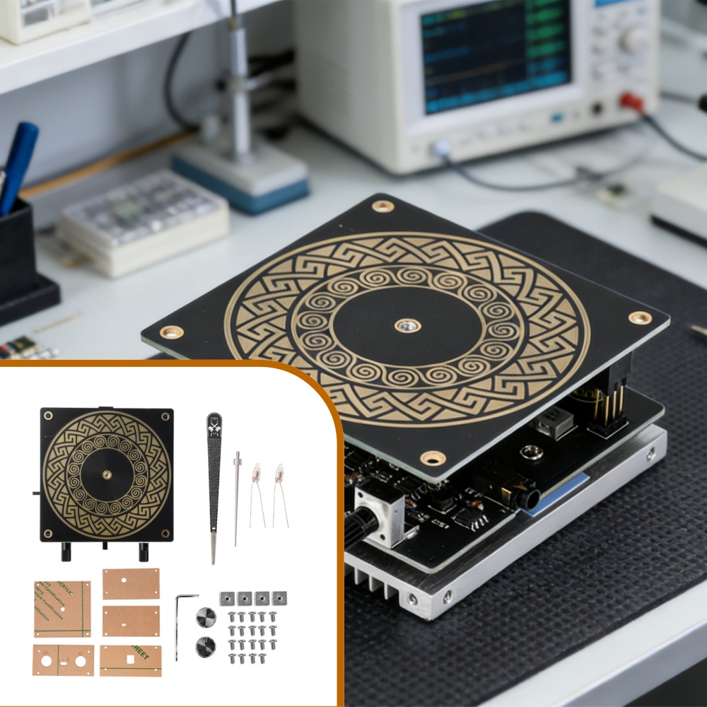 Coil Building Kit - Bobina de Tesla Táctil con Música,