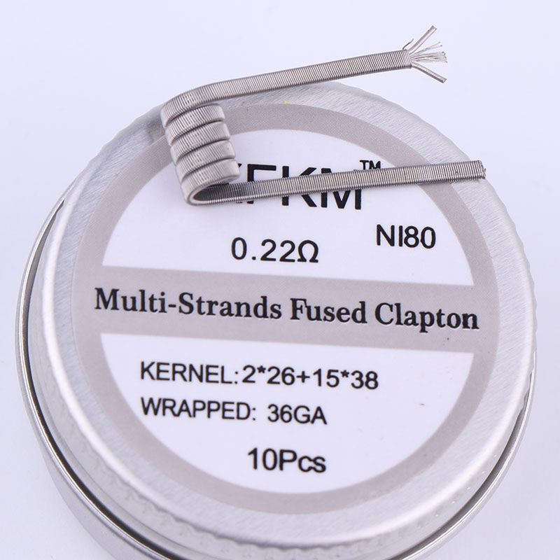 Clapton Wire Pre Built - XFKM-bobinas prefabricadas Clapton de alta densidad,