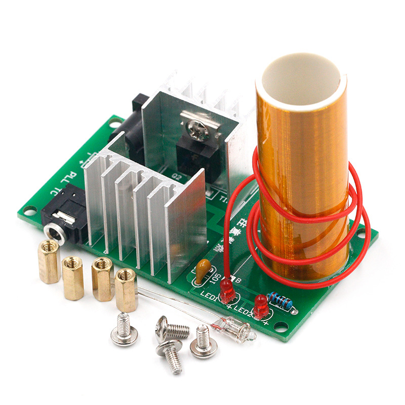 Coil Building Kit - Mini bobina Tesla, Kit electrónico DIY