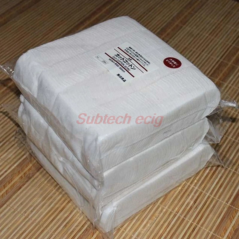 Cotton Wick Organic - 180 unids/bolsa algodones orgánicos japoneses sin