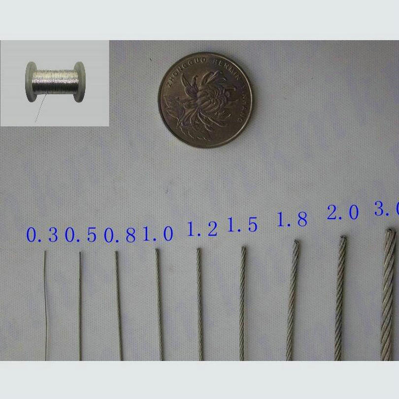 HQ-cable de alambre de acero i - Stainless Wire Ss316 reseña y precio