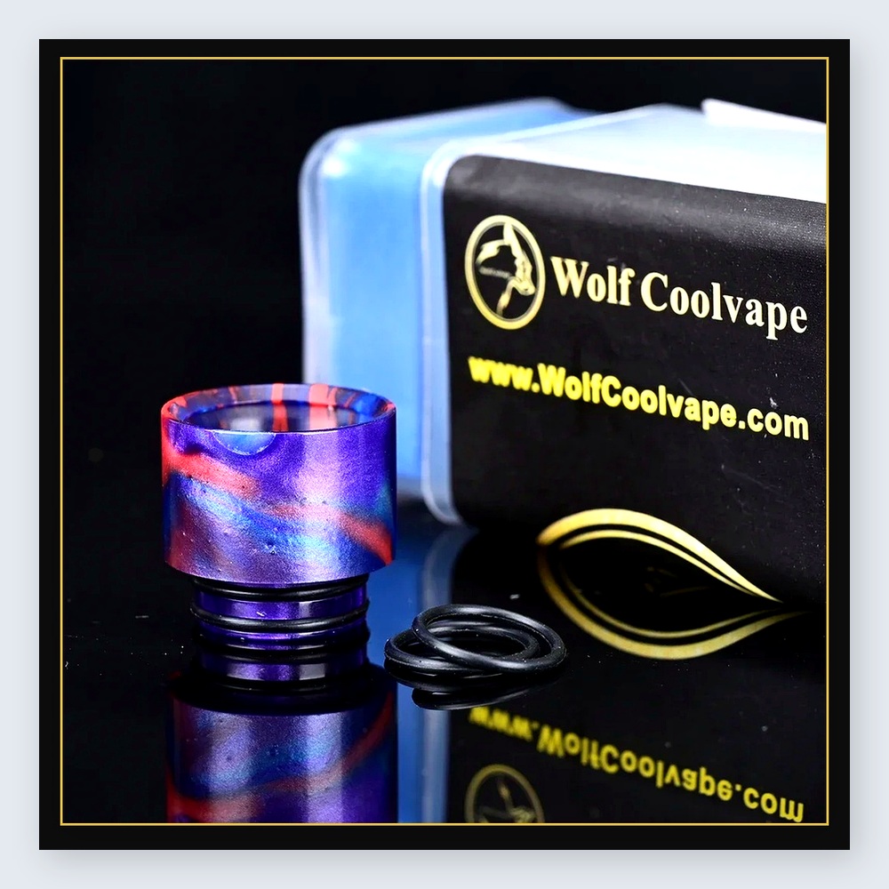 Wolfcoolvape 810 Drip Tips - J - Drip Tip Resin reseña y precio