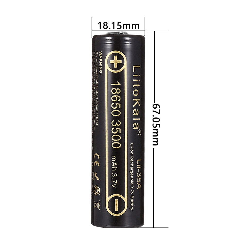 2-10 unidades de batería recar - Vape Battery 18650 reseña y precio