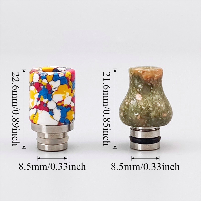 Boquilla de Acero Inoxidable 5 - Drip Tip Resin reseña y precio