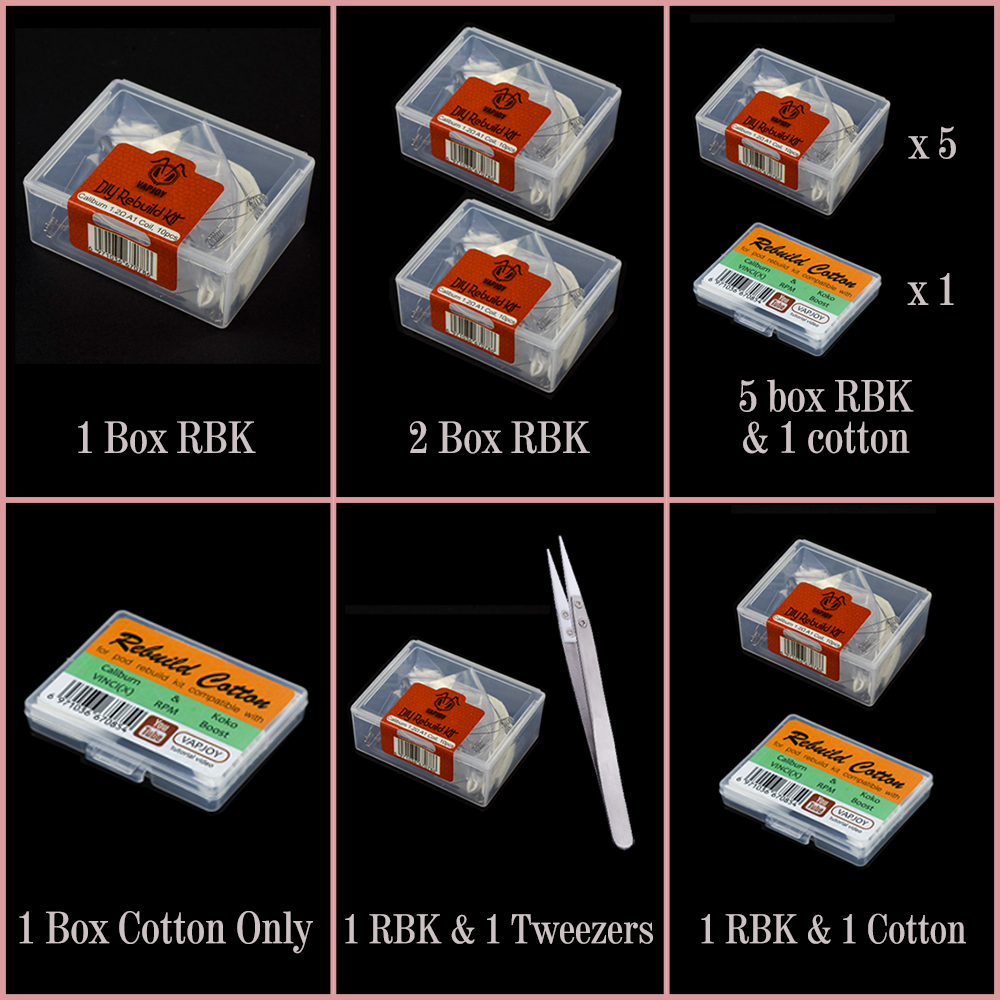 VAPJOY-Kit de reconstrucción D - Vape Accessory reseña y precio