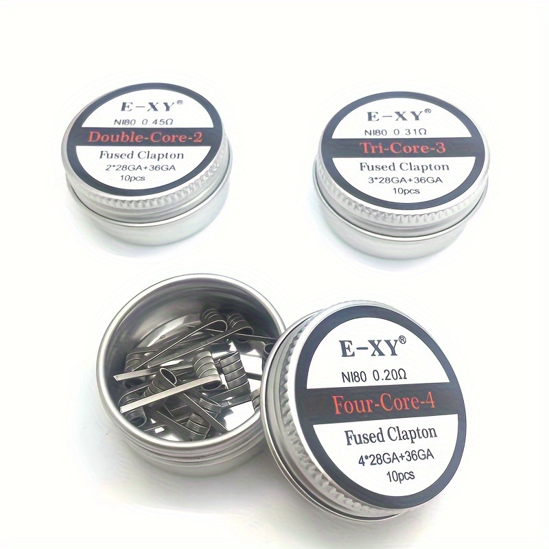10 unids/caja, bobinas Clapton - Coil Building Kit reseña y precio