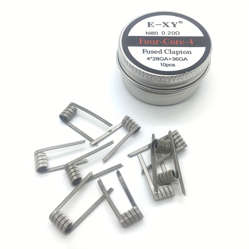 10 unids/caja, bobinas Clapton - Coil Building Kit reseña y precio