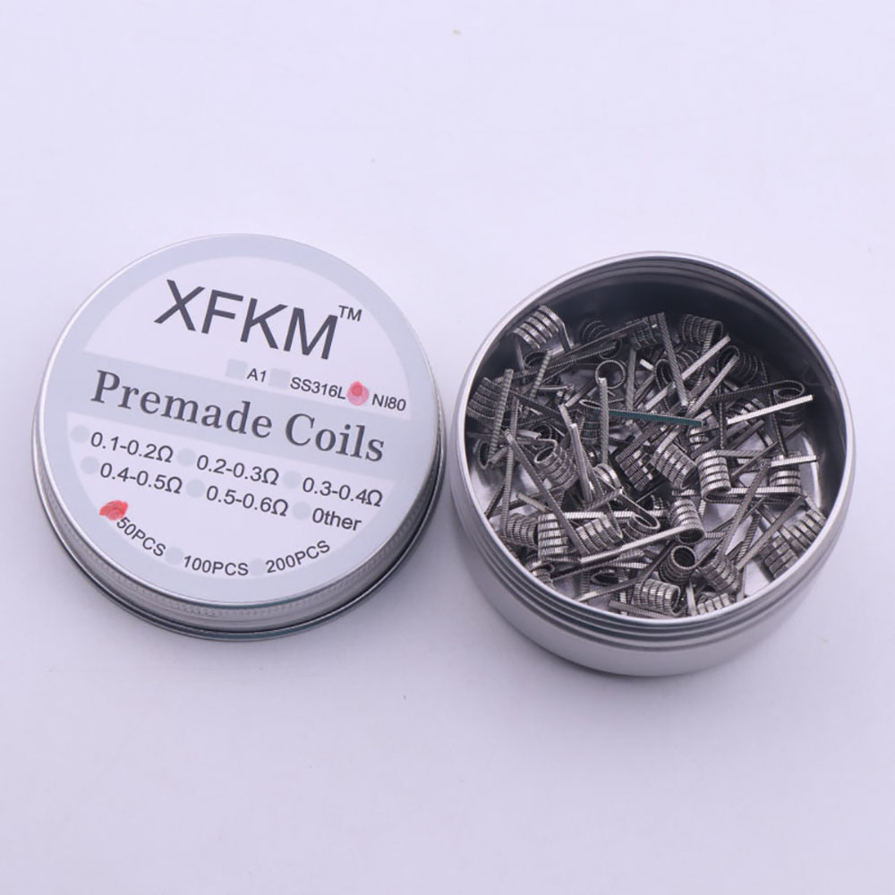 NI80 50/100 bobina prefabricad - Clapton Wire Pre Built reseña y precio