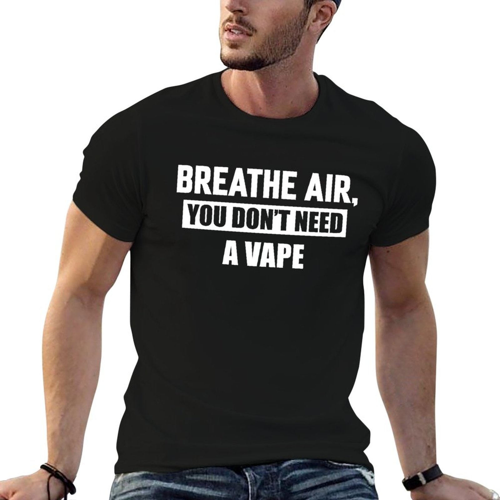 Camiseta Breathe Air, You Don' - Vaping Air reseña y precio