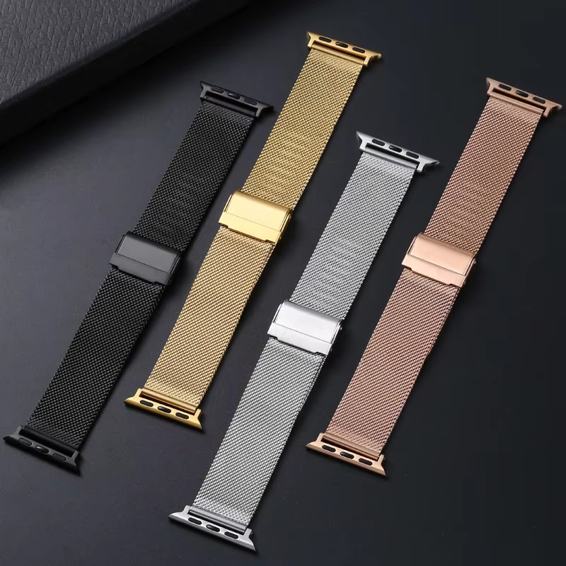 Correa Milanese Loop para Appl - Mesh Coil Strip reseña y precio