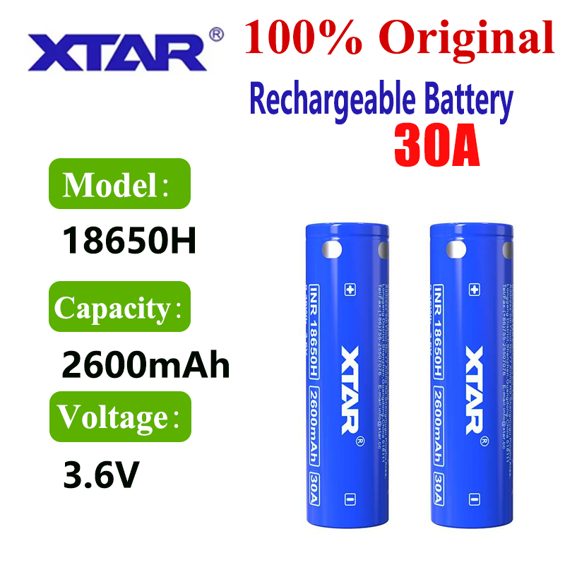 Batería Original XTAR 18650 de - Vape Battery 18650 reseña y precio