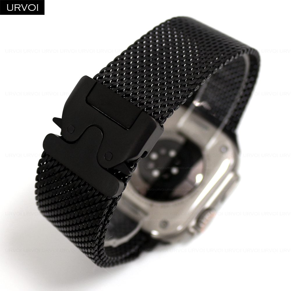 URVOI bucle milanés de titanio - Mesh Coil Strip reseña y precio