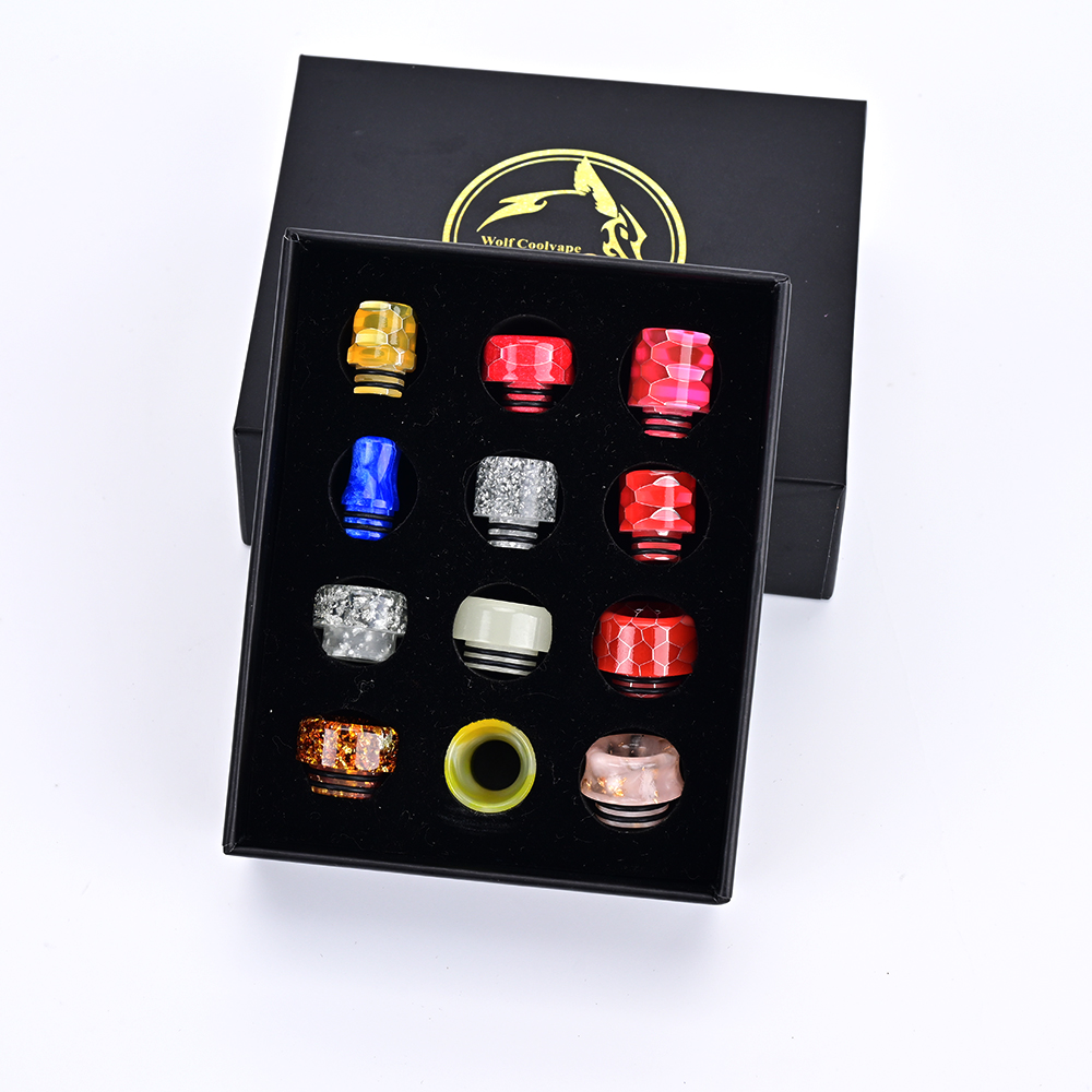 12 Uds 810 punta de goteo 510  - Drip Tip Resin reseña y precio