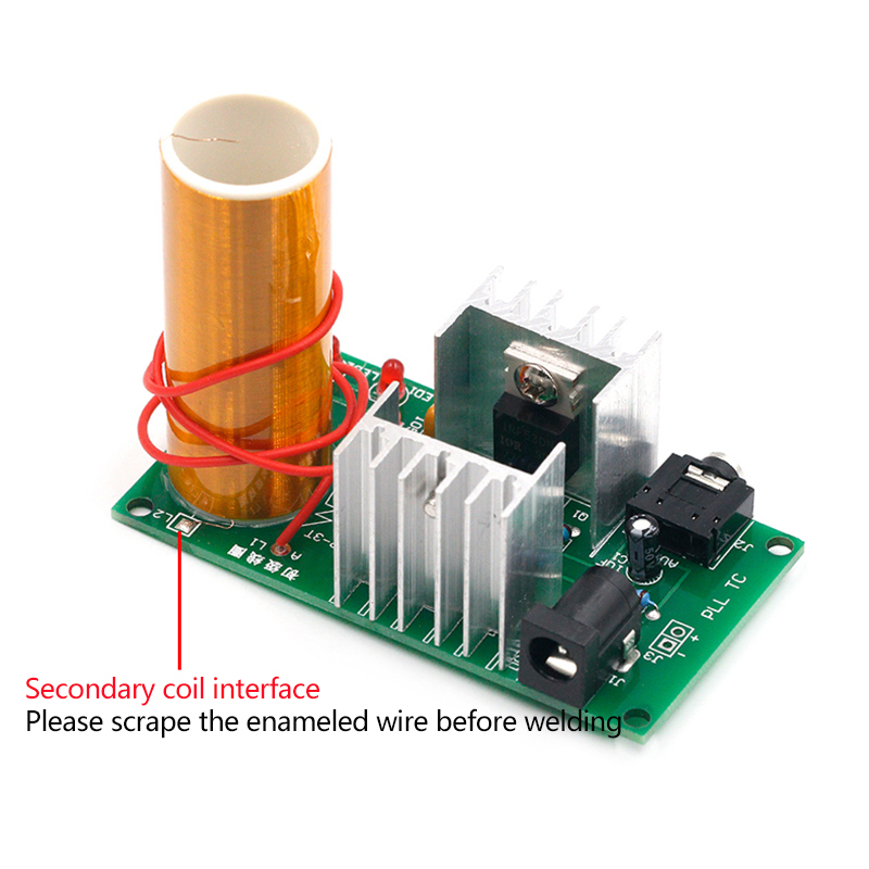 Mini bobina Tesla, Kit electró - Coil Building Kit reseña y precio
