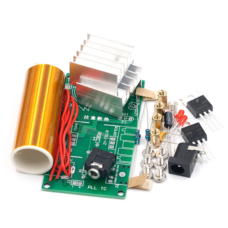 Mini bobina Tesla, Kit electró - Coil Building Kit reseña y precio