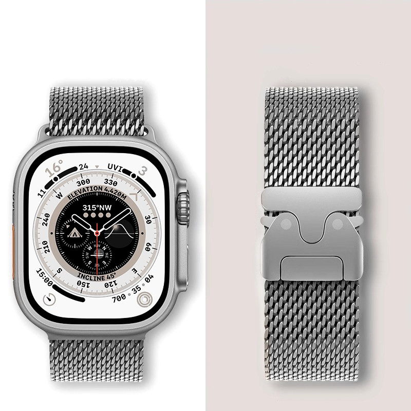 Correa Milanese Loop para Appl - Mesh Coil Strip reseña y precio