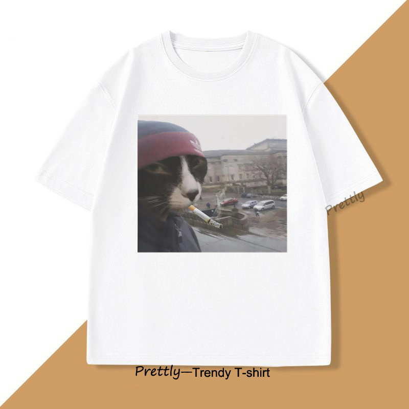 Camisetas divertidas de gato p - Smoking & Vaping Accessories reseña y precio